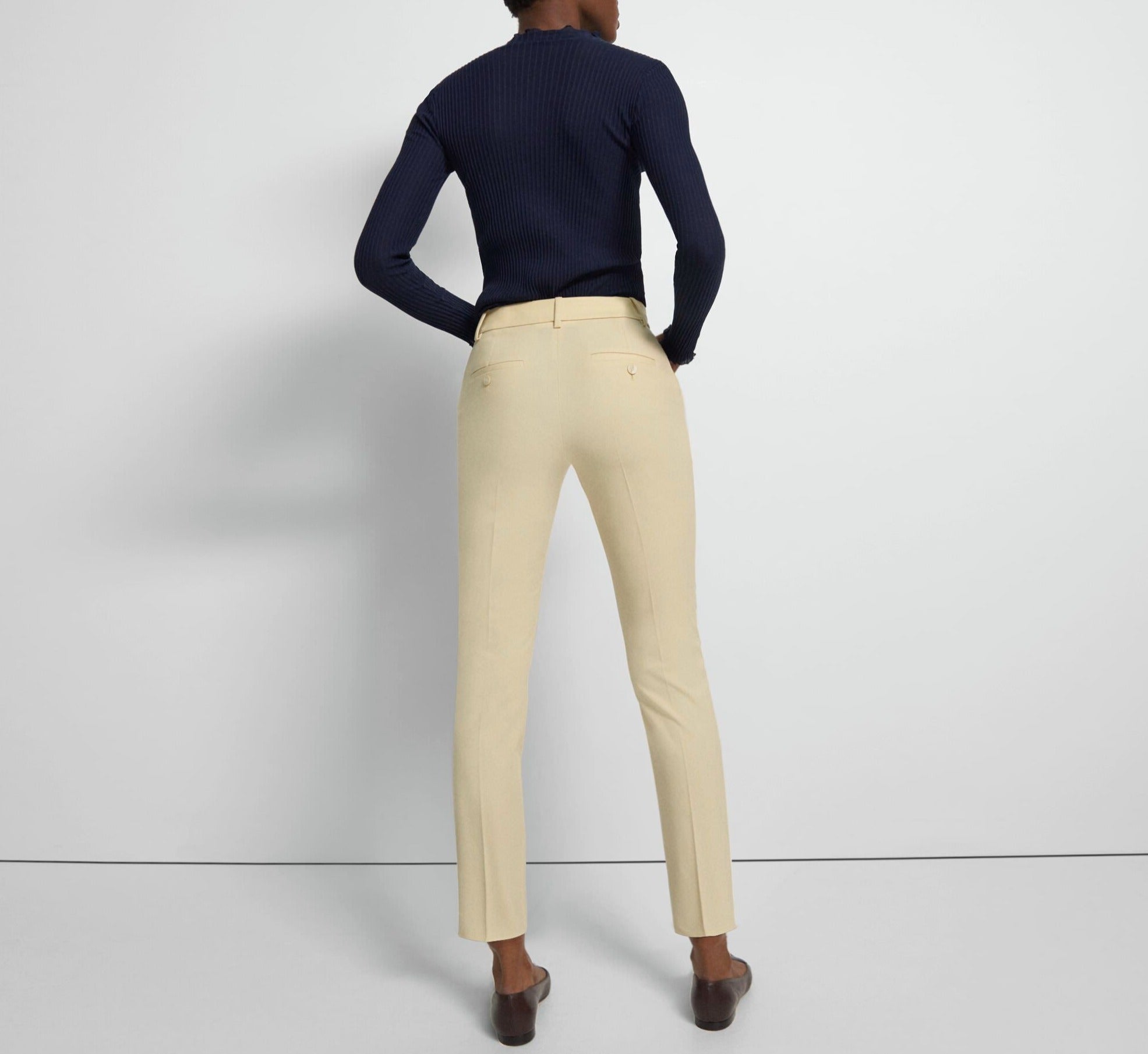 Theory NYC - Pants - Treeca 2 - Butter Yellow