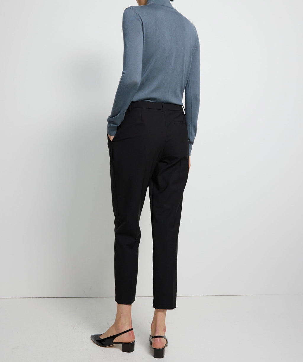 Theory NYC - Pants - Pleat Treeca - Black