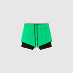 Short Timer - Neon Green - Mixto