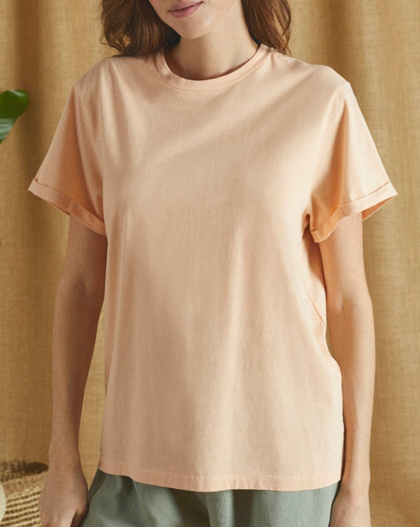 Camiseta Tina - Peach Parfait