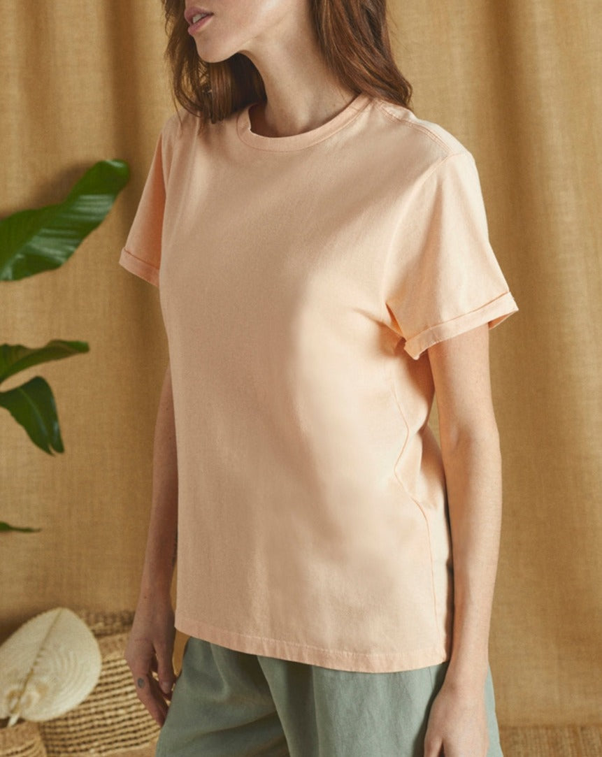 Camiseta Tina - Peach Parfait