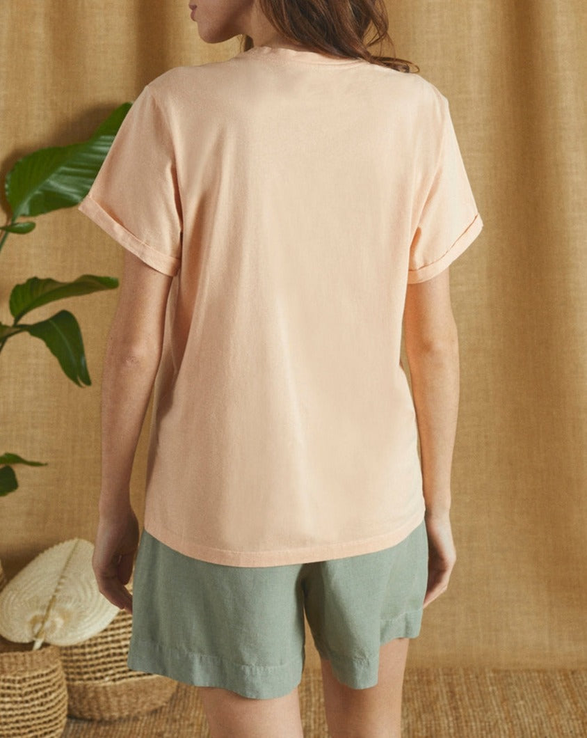 Camiseta Tina - Peach Parfait