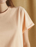 Camiseta Tina - Peach Parfait
