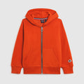 Sweat Zipe Capuche - Orange - Enfant