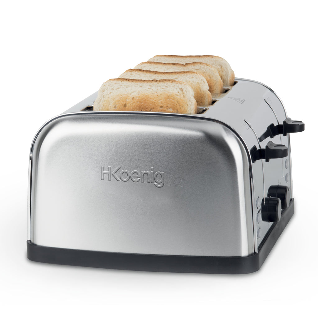 Tostadora Cuatro Rebanadas - Inox