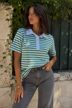 Polo Mc Tom - Verde/Azul