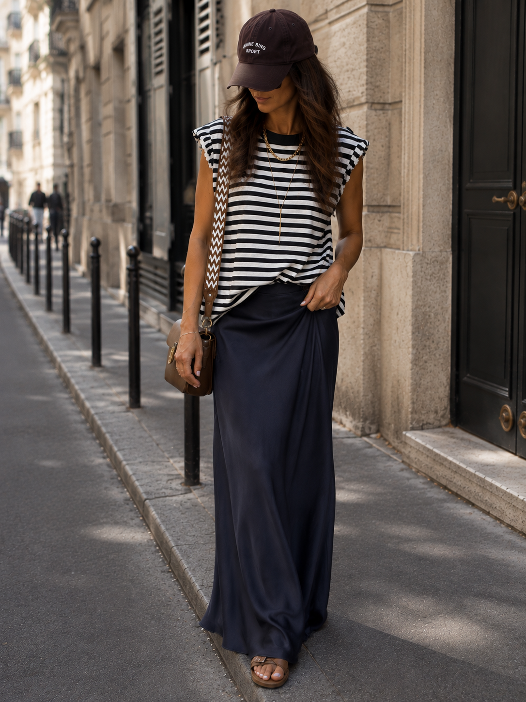 Tee Shirt Tomy - Blanc/Marine