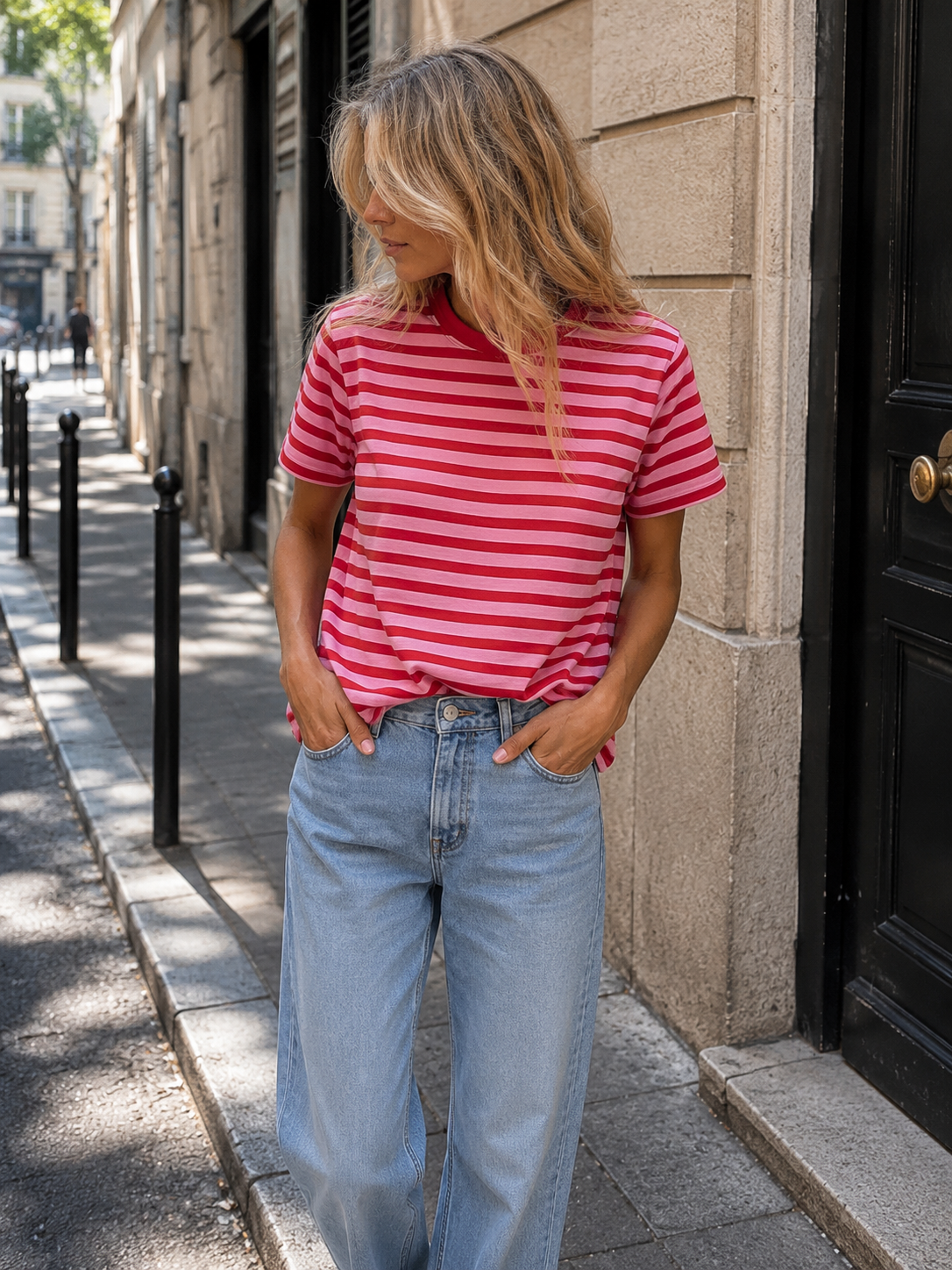 Tomy T-Shirt - Pink/Red