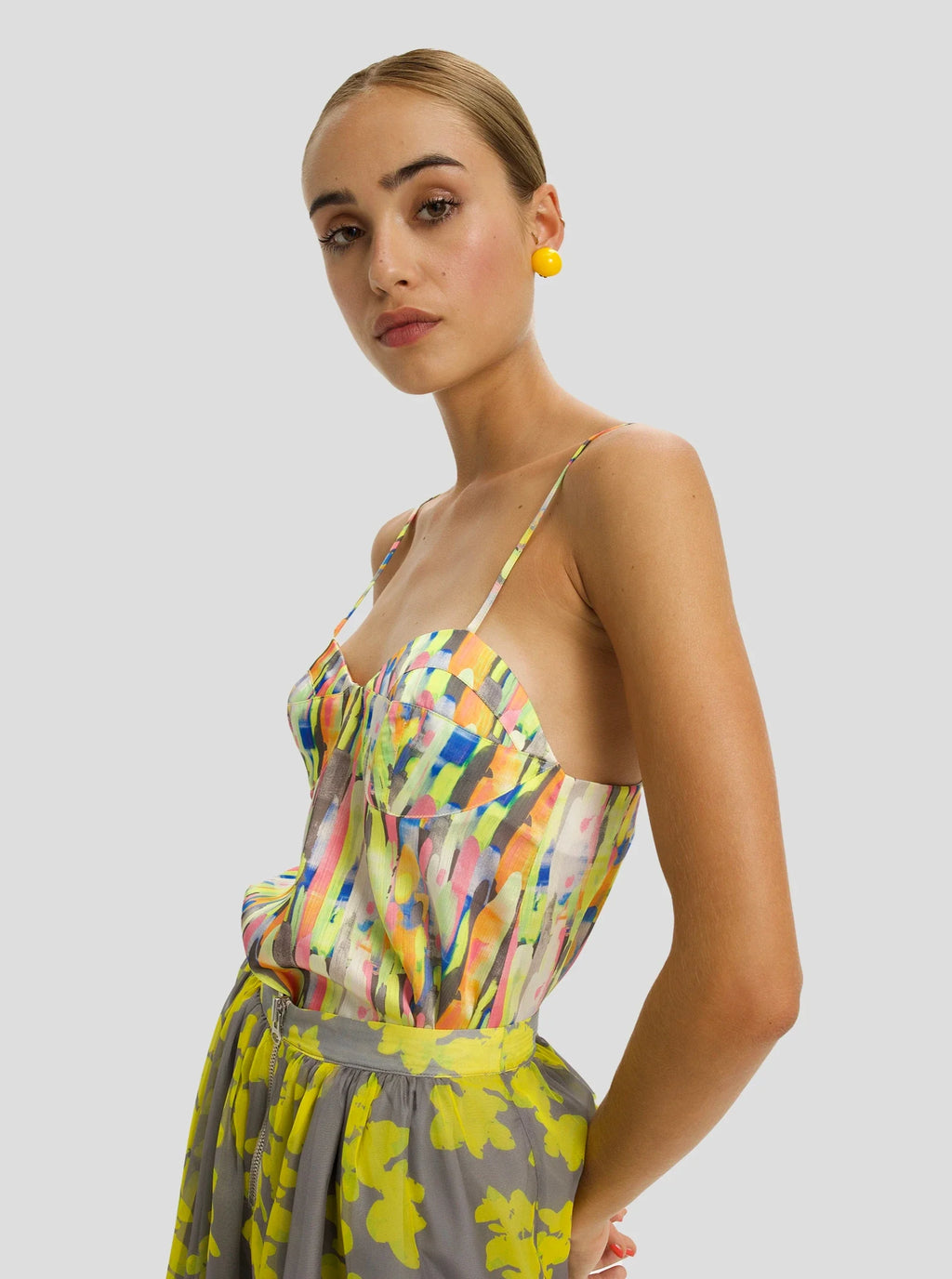 Nelson-top med poolside-print