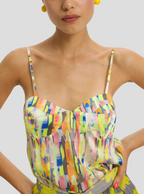 Nelson-top med poolside-print