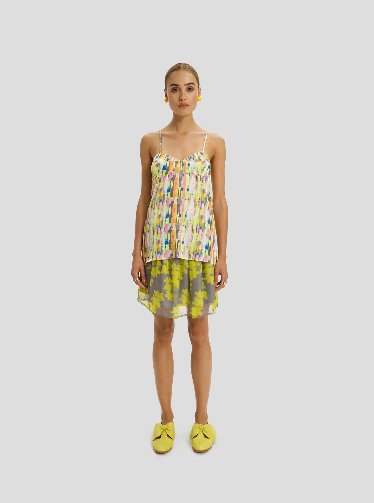 Nelson-top med poolside-print