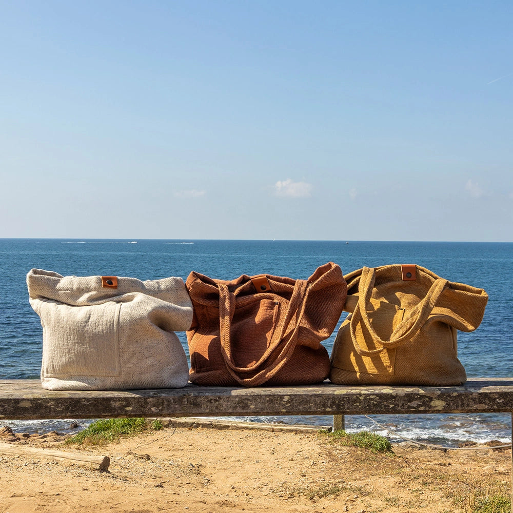 Reversible Shoulder Bag - Natural