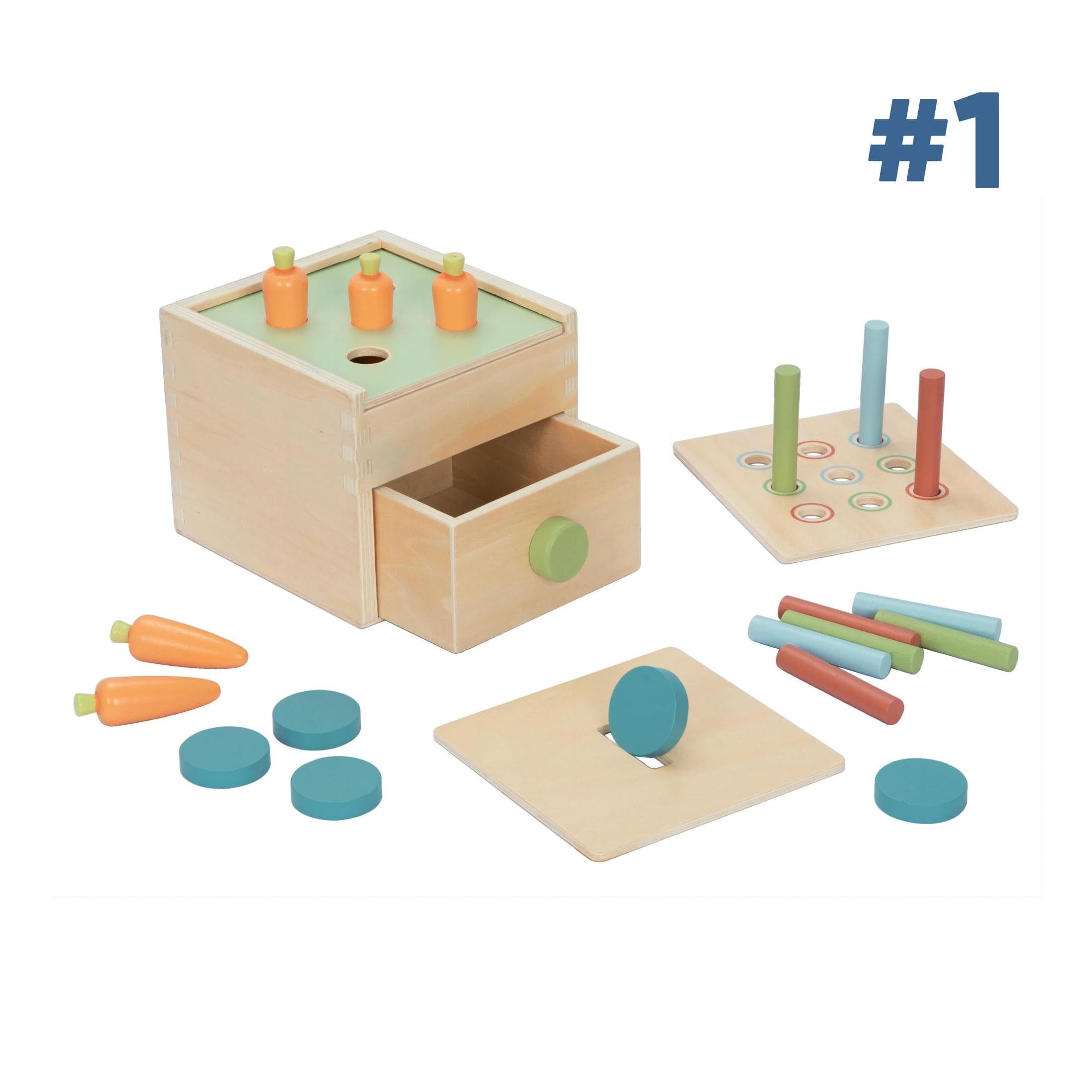 Set Montessori Estimulación – 12 A 18 Meses