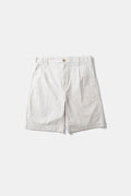 Travis Seersucker Plain Shorts Gray