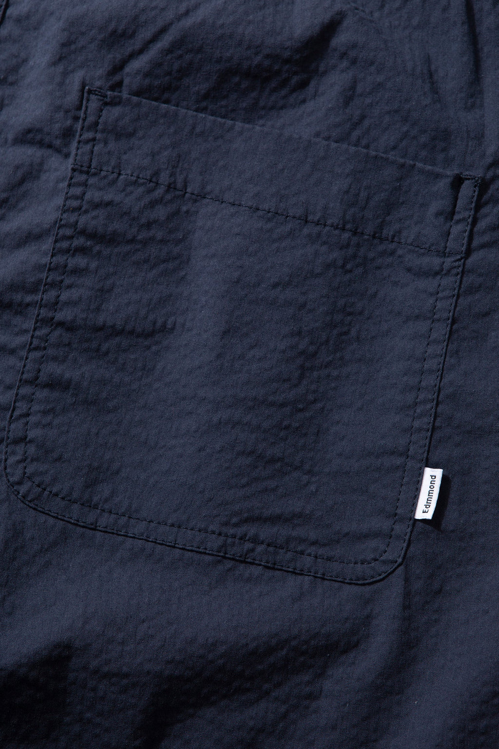 Shorts Travis Seersucker Plain Navy