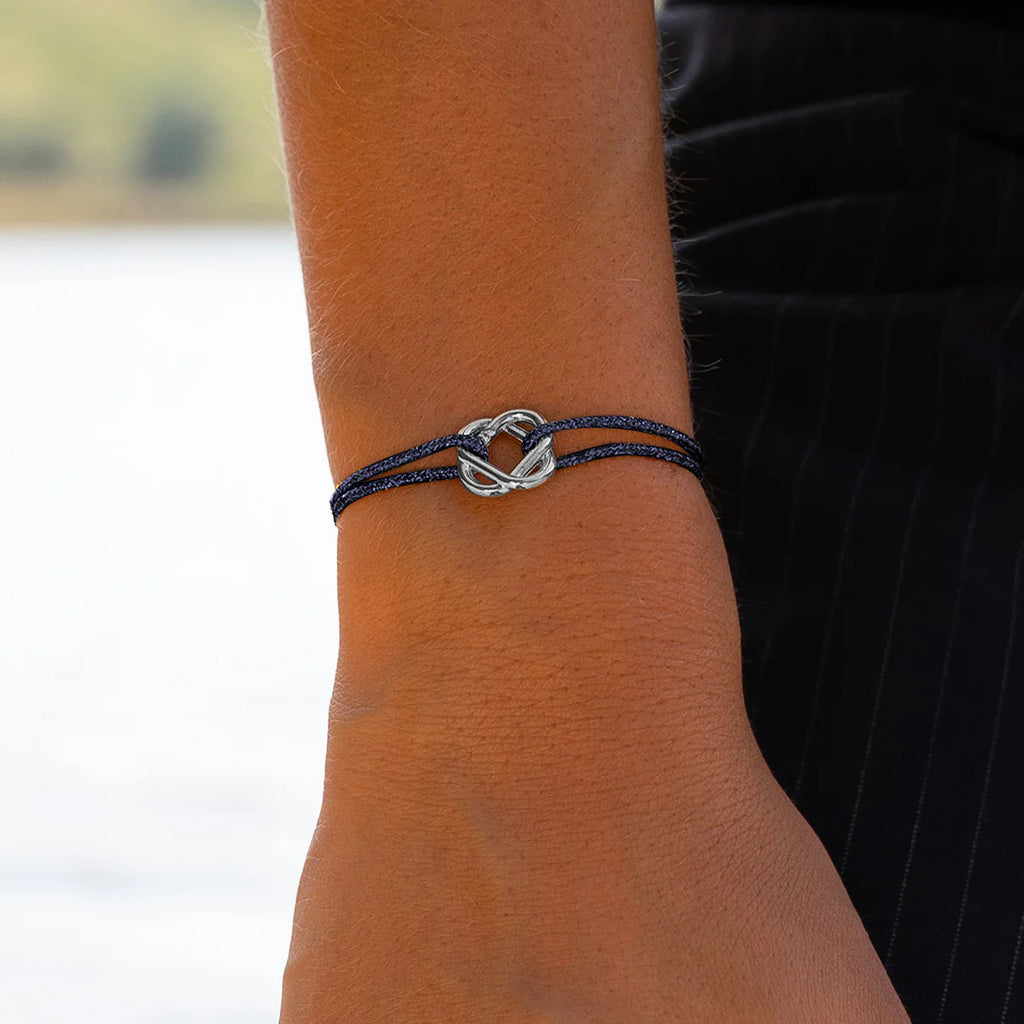 Pulsera Favor - Azul Marino Brillante