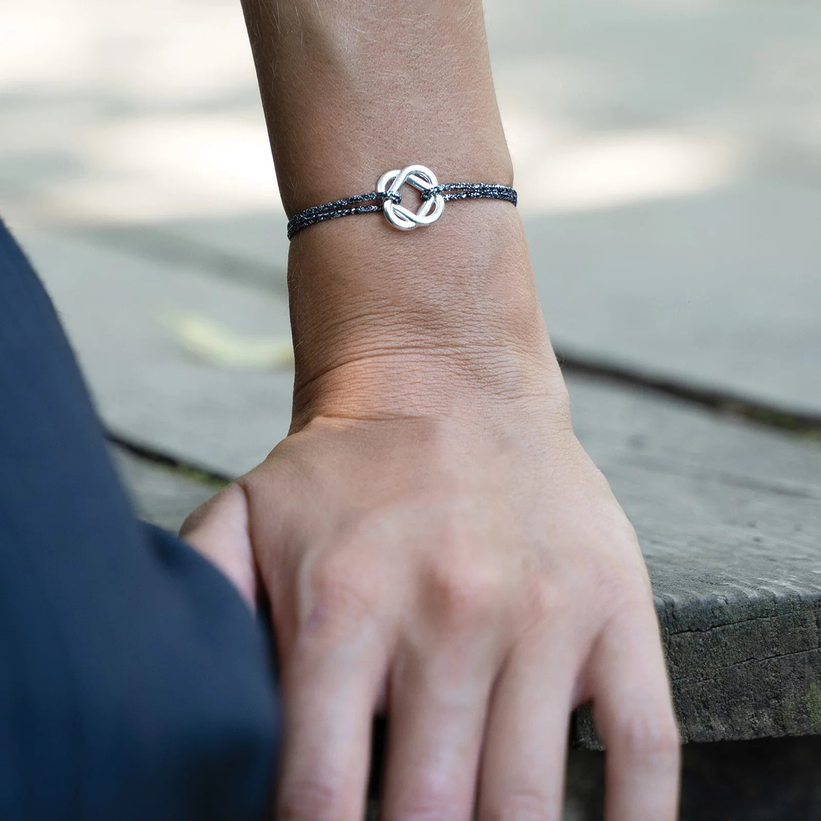 Pulsera Symbol - Antracita brillante