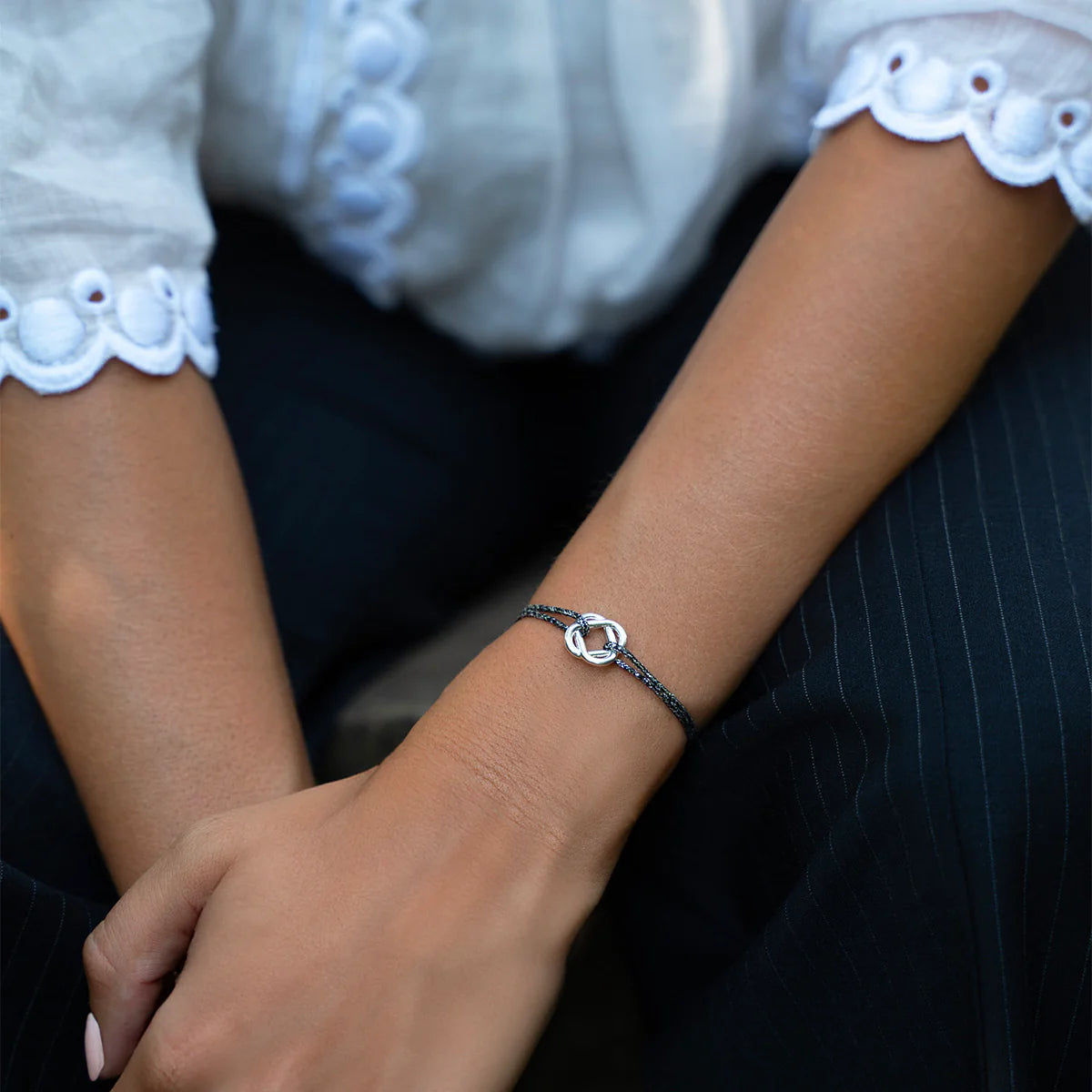 Pulsera Symbol - Antracita brillante