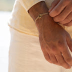 Pulsera Effusion - Oro negro brillante