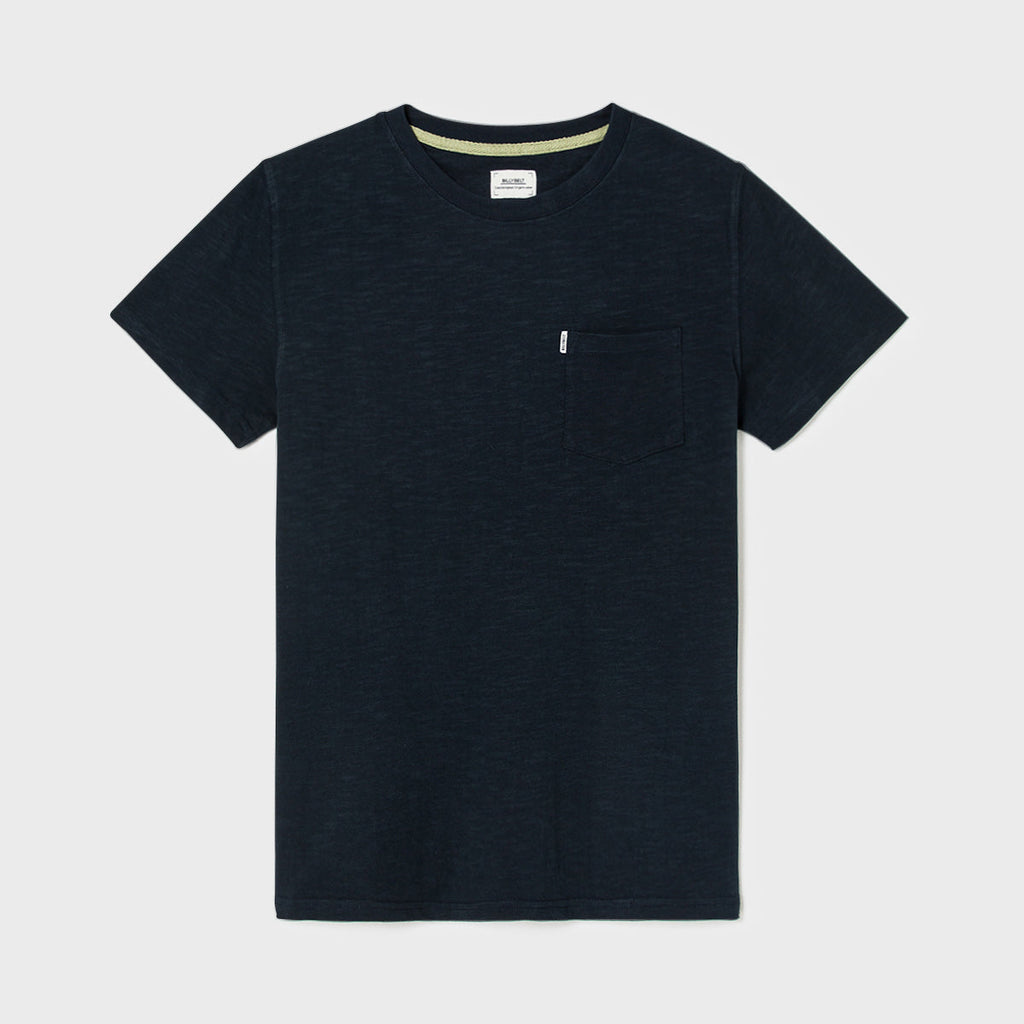 Authentic 100% Organic Cotton T-Shirt - Navy Blue