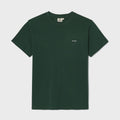 T-Shirt In 100% Cotone Biologico Billy - Verde, Stampa "Smile Like A Piranha"