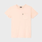Garment Dye 100% Organic Cotton T-Shirt - Pink