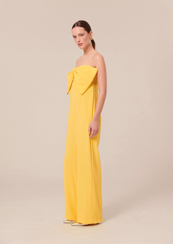 Heart Jumpsuit - Yellow
