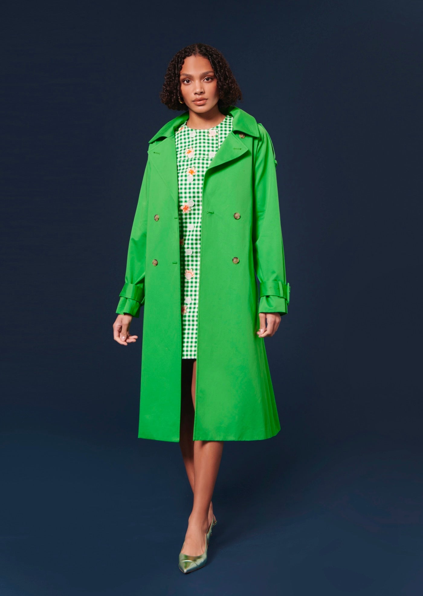 Trench-Coat Ivan - Vert