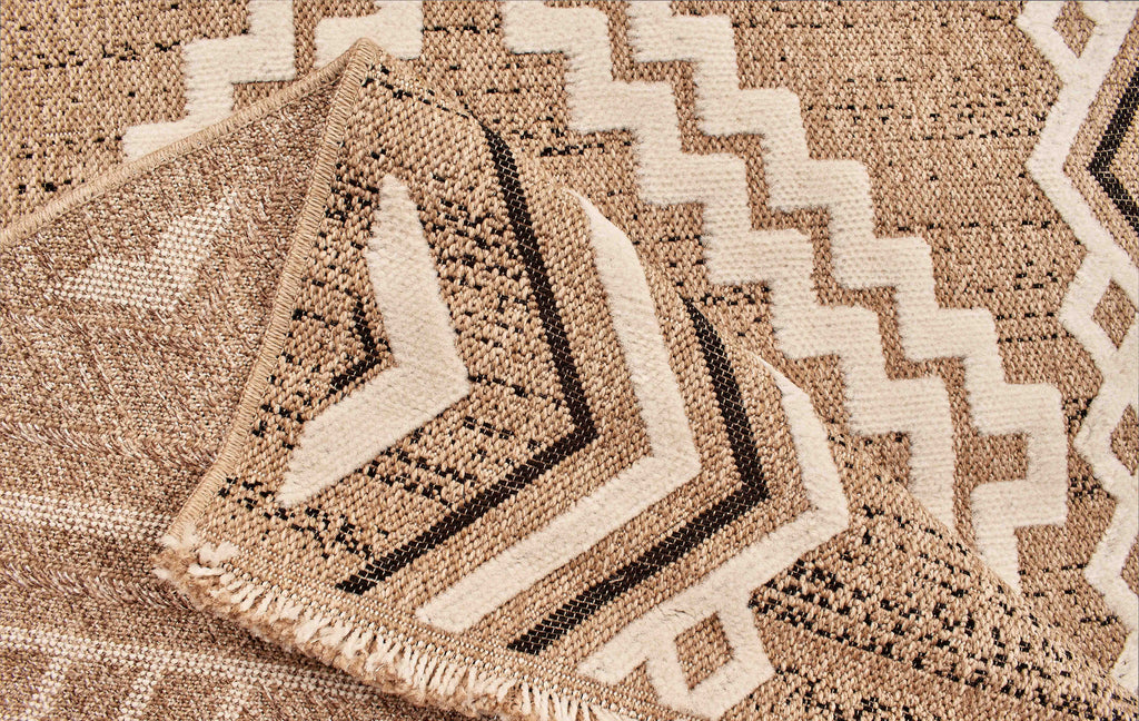 Tulum - Tapis D'Intérieur/Extérieur - Polypropylène - Noir