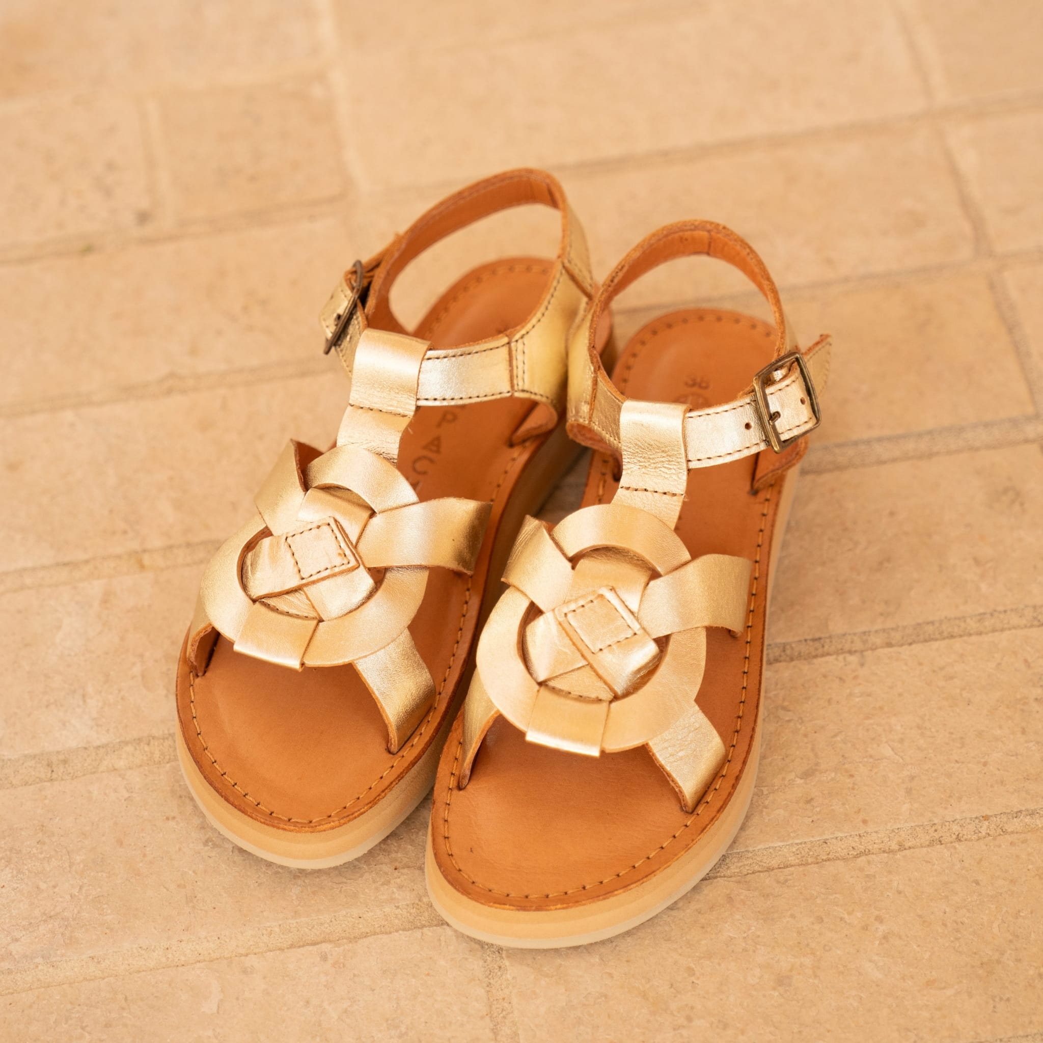 Sandalias Tulum - Champán