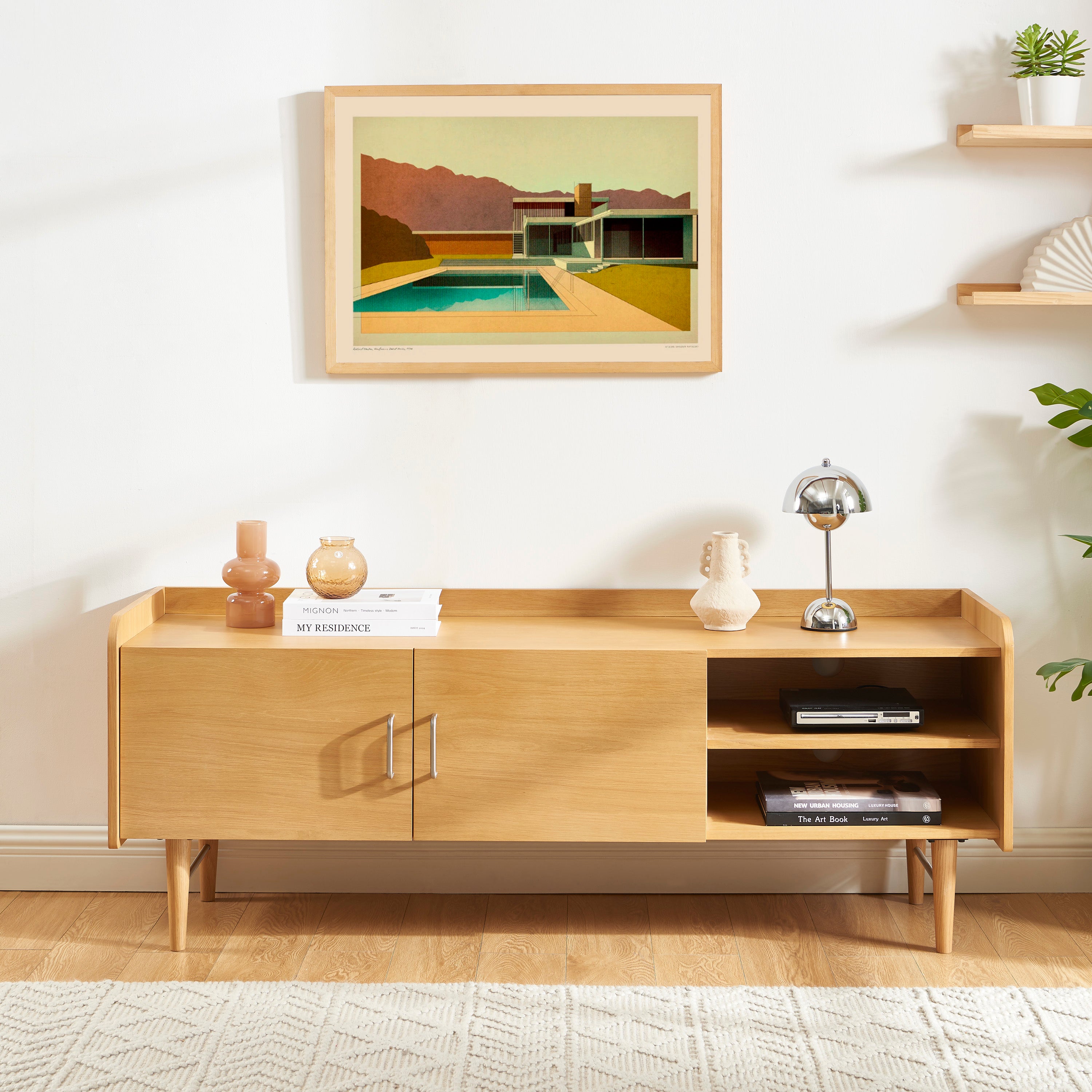 Twiggy - Television Unit - Oak Veneer