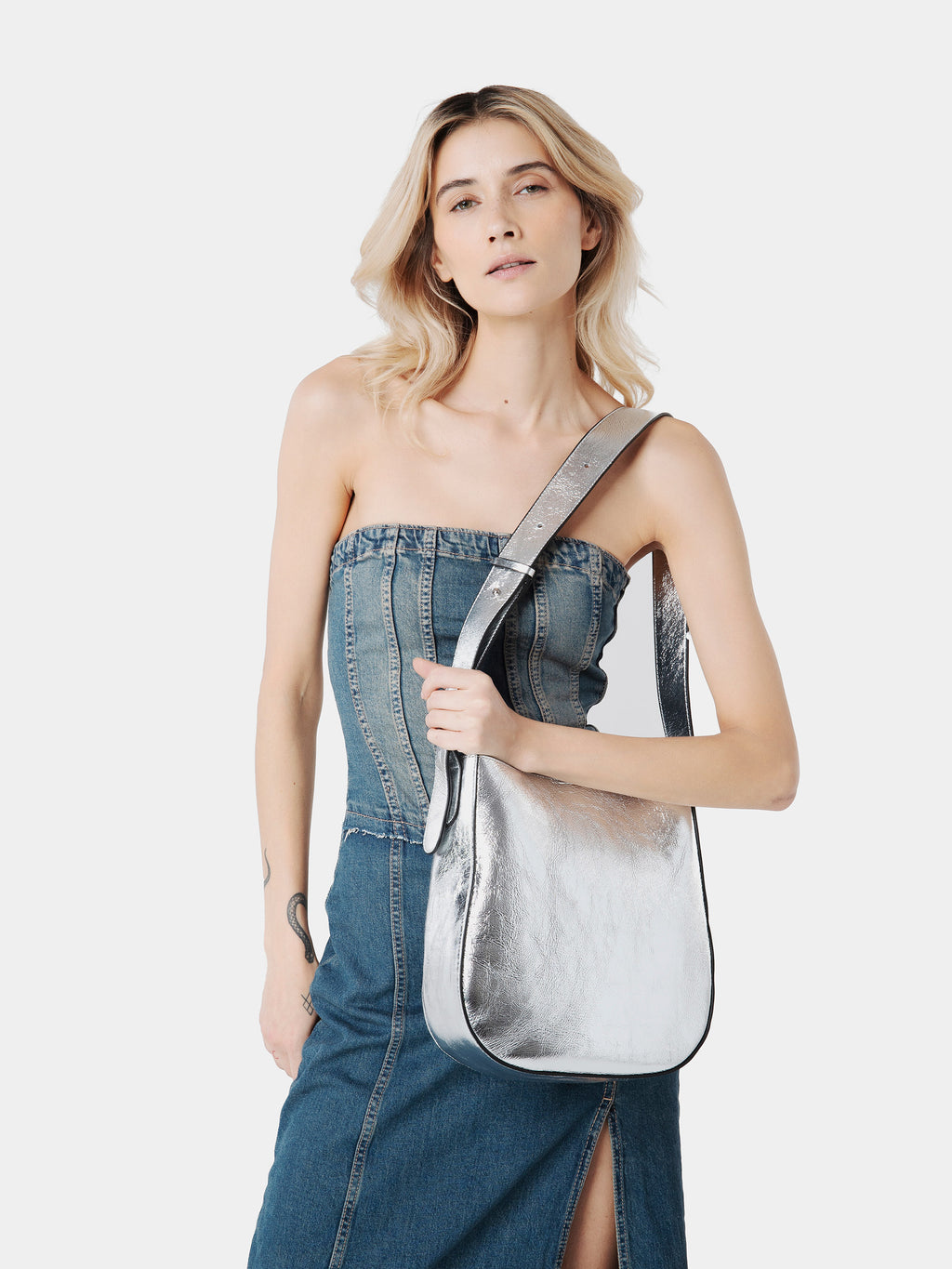 Borsa Live And Learn - Argento