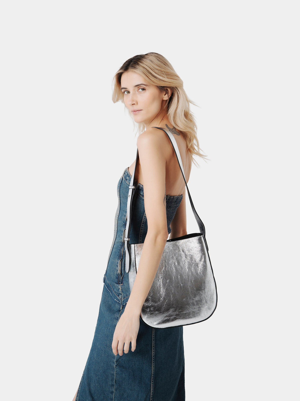Borsa Live And Learn - Argento