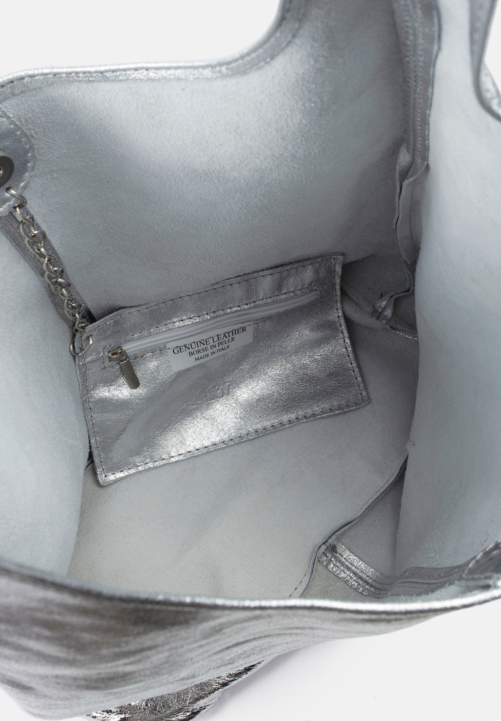 Borsa White Noise - Argento