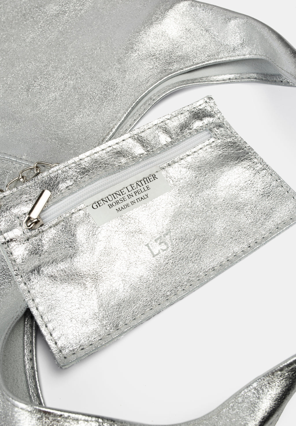 Borsa White Noise - Argento