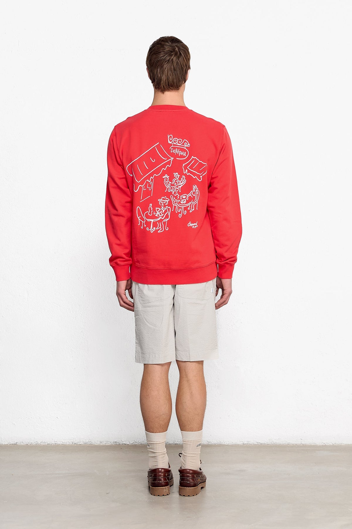 Sweatshirt Taberna Red