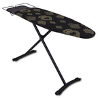 UTAH folding steel ironing board 125x41 H96cm with iron and steam generator rest - REDDECO.com