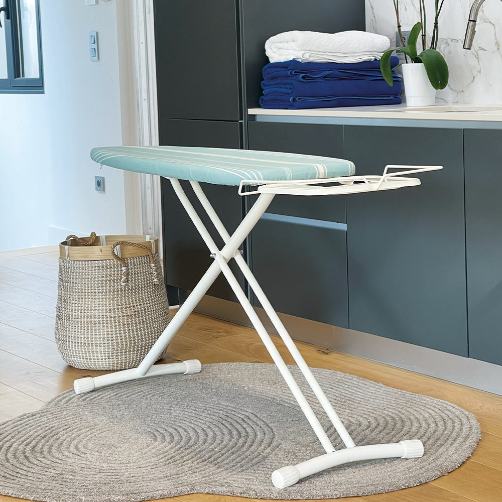Bermude - Ironing Board With Iron Rest - Steel - Blue