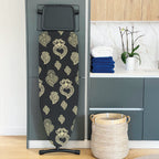 Utah - Ironing Board With Iron Rest - Steel - Black