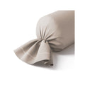 Percale Unie - Funda de Almohada Cilíndrica - Gris Topo
