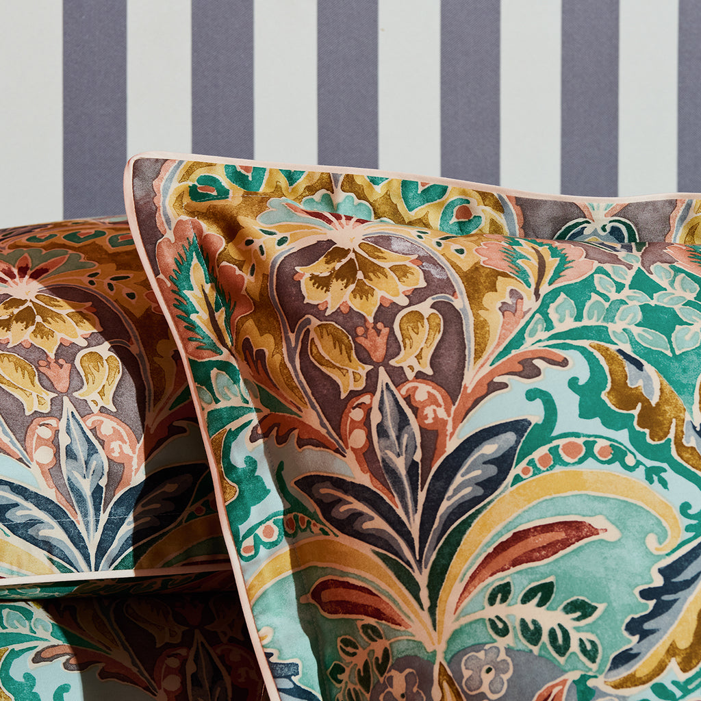 Ensoleillé - Funda de Almohada - Multicolor