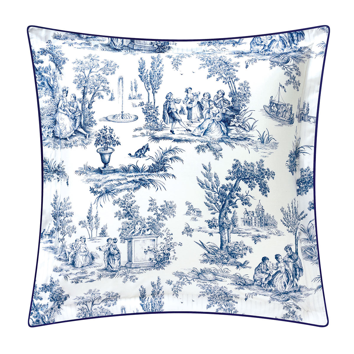 Galante - Funda de Almohada - Azul Marino