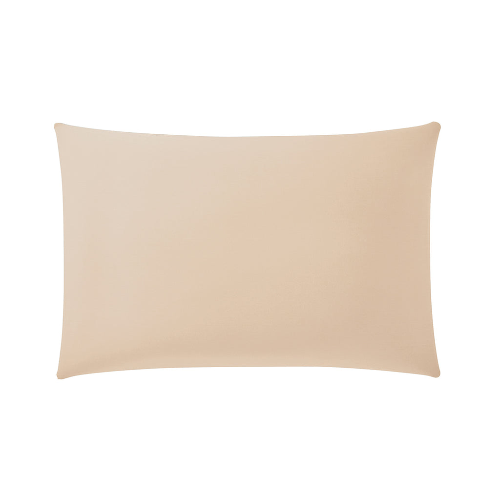 Percale Unie without Flange - Pillowcase - Beige