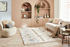 Delya - Alfombra Interior - Polipropileno - Crema