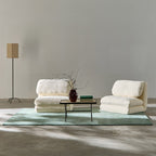 100% New Zealand Wool Rug - Pale Blue