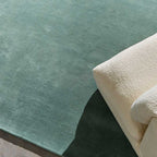 100% New Zealand Wool Rug - Pale Blue