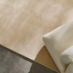 100% New Zealand Wool Rug - Sand Beige