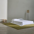 100% New Zealand Wool Rug - Olive Green