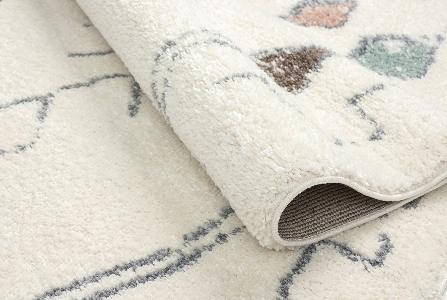 Delya - Tapis D'Intérieur - Polypropylène - Creme