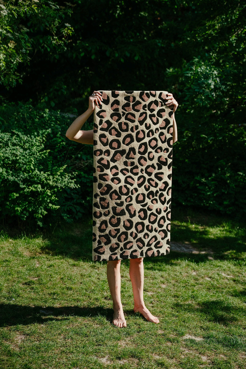 Léopard - Mini Tapis - Laine
